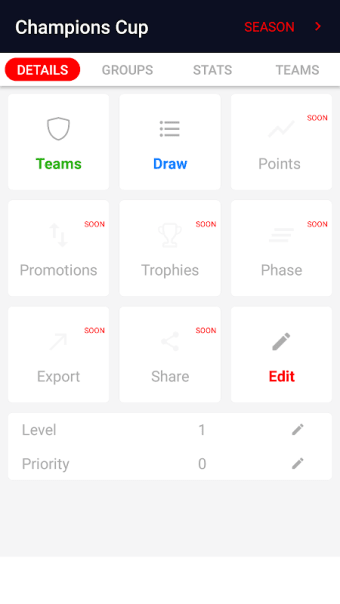 Tournament App