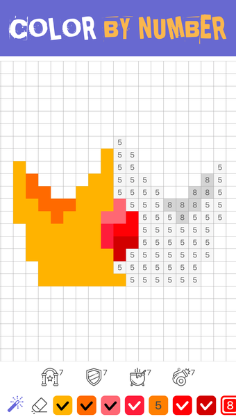 Pixel King: Coloring Book RPG