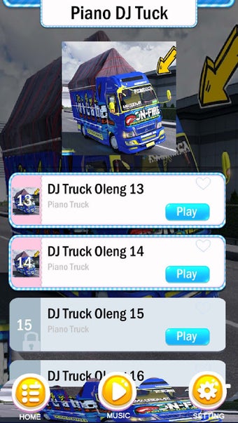 Piano DJ Truck Oleng 2021