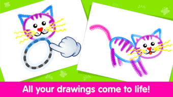 Bini Toddler Drawing Apps Coloring Games for Kids
