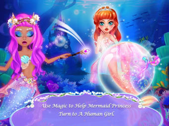 Mermaid Princess Love Story Dress Up & Salon Game