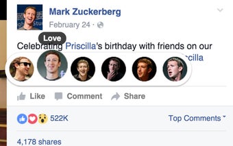 Mark Zuckerberg Reactions