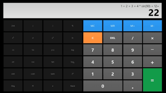 Calculatrice X8 pour Windows 10