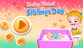 Baby Hazel Siblings Day