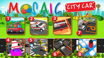 Animated Puzzles cars city