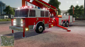 FS19 Ladder Fire Truck Mod