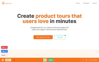 OrangeCarpet Product Tours