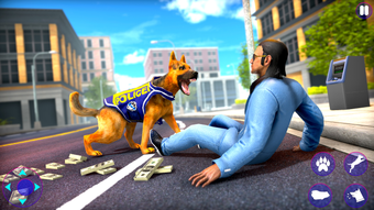 US police dog chase simulator