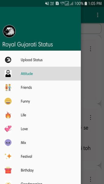 Royal Gujarati Status