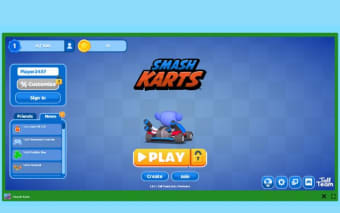 Smash Karts juega en línea gratis chrome