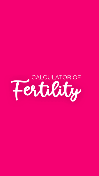 Fertility Calculator 2022
