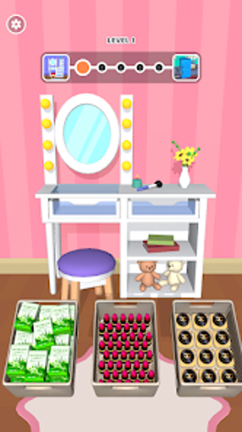 Makeup Organizer 3D