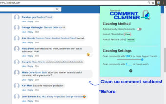 Comment Cleaner for Facebook™