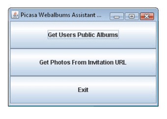 Picasa Webalbums Assistant