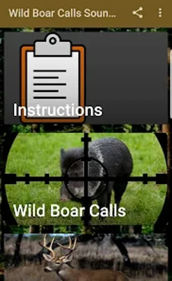 Wild Boar Hunting Calls