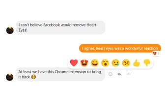 Heart Eyes for Messenger