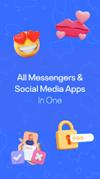 KissMoji Messenger All-in-One