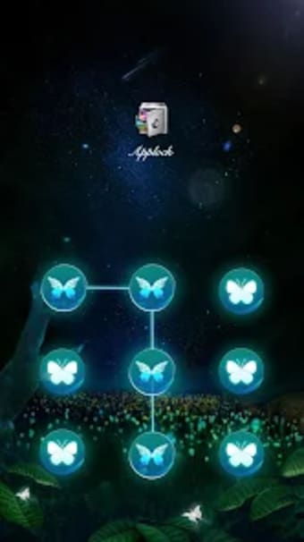 AppLock Theme Flying Butterfly