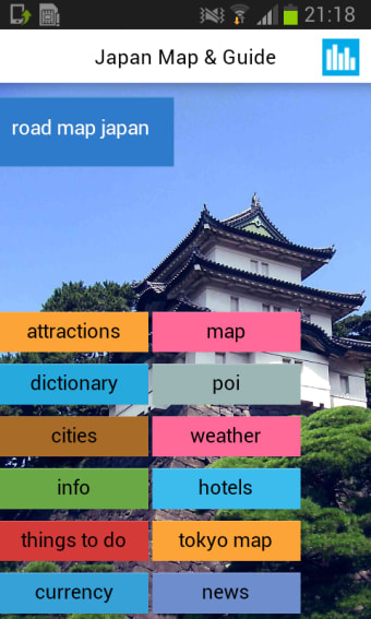 Japan Offline Map Hotels Cars