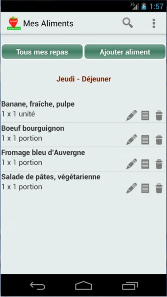 Mes Aliments
