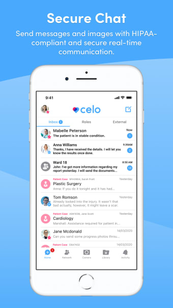 Celo - Healthcare Messenger