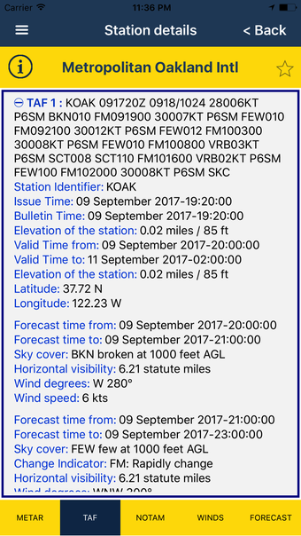 NOAA AWC Aviation Weather PRO