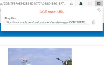 OCE Asset URL