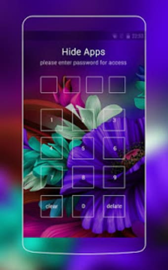 Themes app for S6 Purple Bloom flower