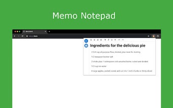 Memo Notepad