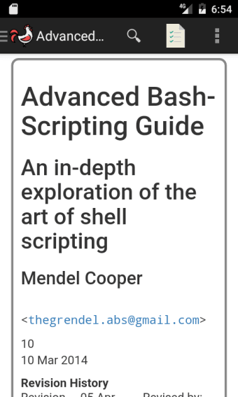 Advanced Bash Scripting Guide