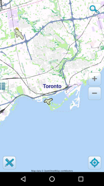 Map of Toronto offline