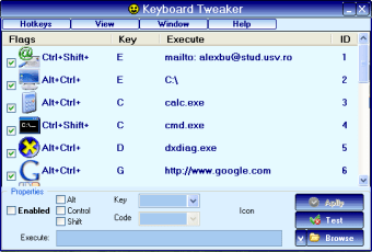 Keyboard Tweaker