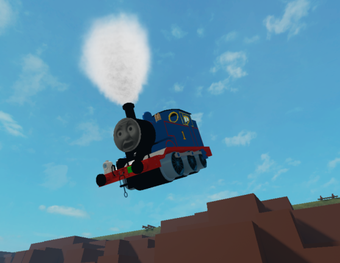 drive thomas and his frends off a cliff