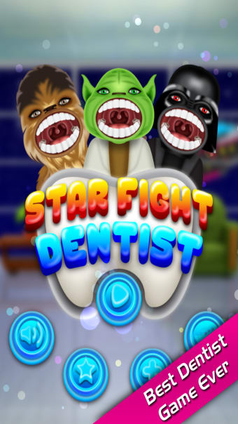 Star Fight Dentist in Little Crazy Doctor Mania Office