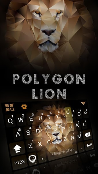 Polygon Lion Kika Keyboard