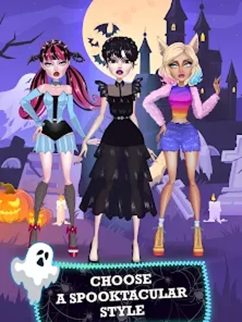 Halloween Makeup DressUp Games