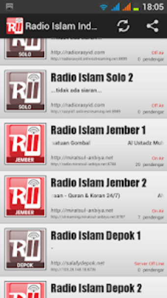 Radio Islam Indonesia for old