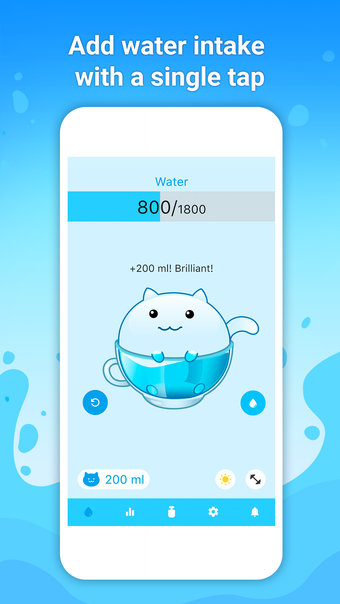 Watercat: drink reminder