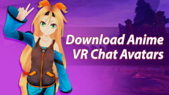 Anime avatars for VRChat