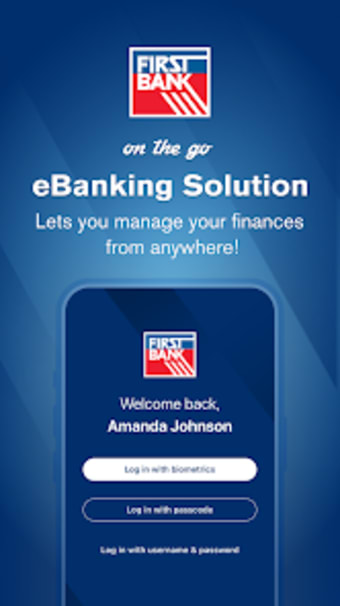 First Bank on-the-go