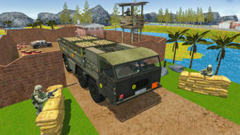 US Army Off-road Truck Driver 3D 2