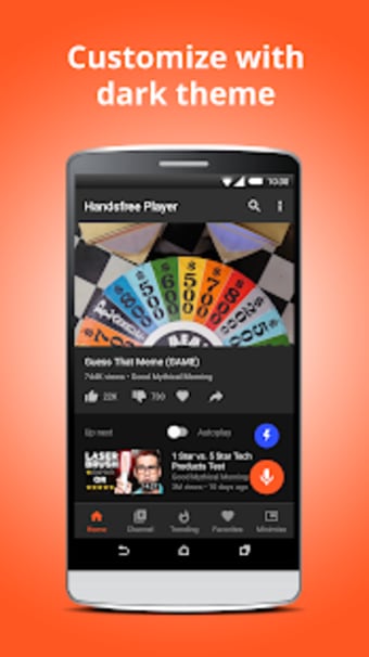 Handsfree Player - Play Music  Videos Free
