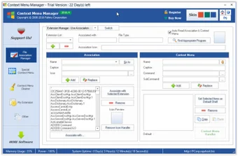 FCorp - Context Menu Manager