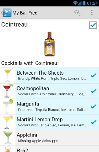 My Cocktail Bar Drink Recipes