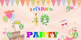 Party Sticker GIF Free
