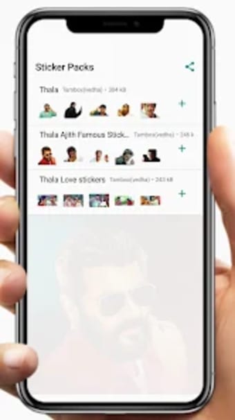 Thala Ajith Stickers for Whats