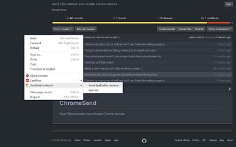 Chrome Send