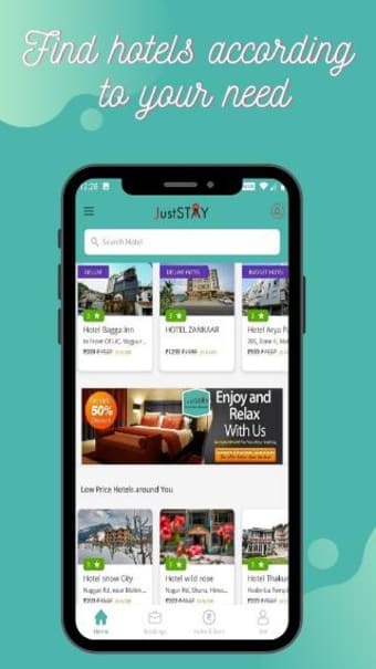 JustStay : Your Hotel Planner (Hotel Booking App)
