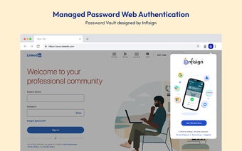 Managed Password Web Authentication