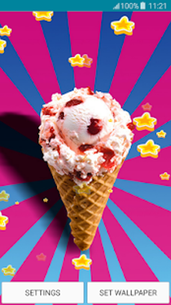 Live Wallpapers - Ice Cream